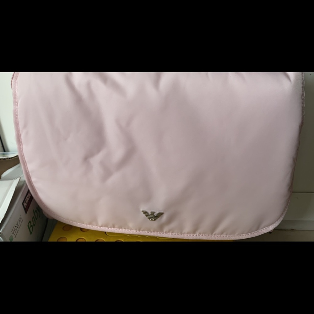 Emporio Armani Pink Baby Bag - new with tags